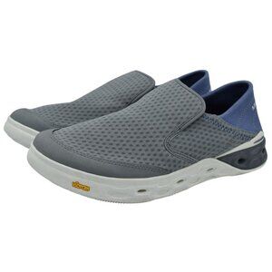 Merrell Womens 8 Tideriser Moc Monument Grey Blue Water Amphibious Slip On Shoes